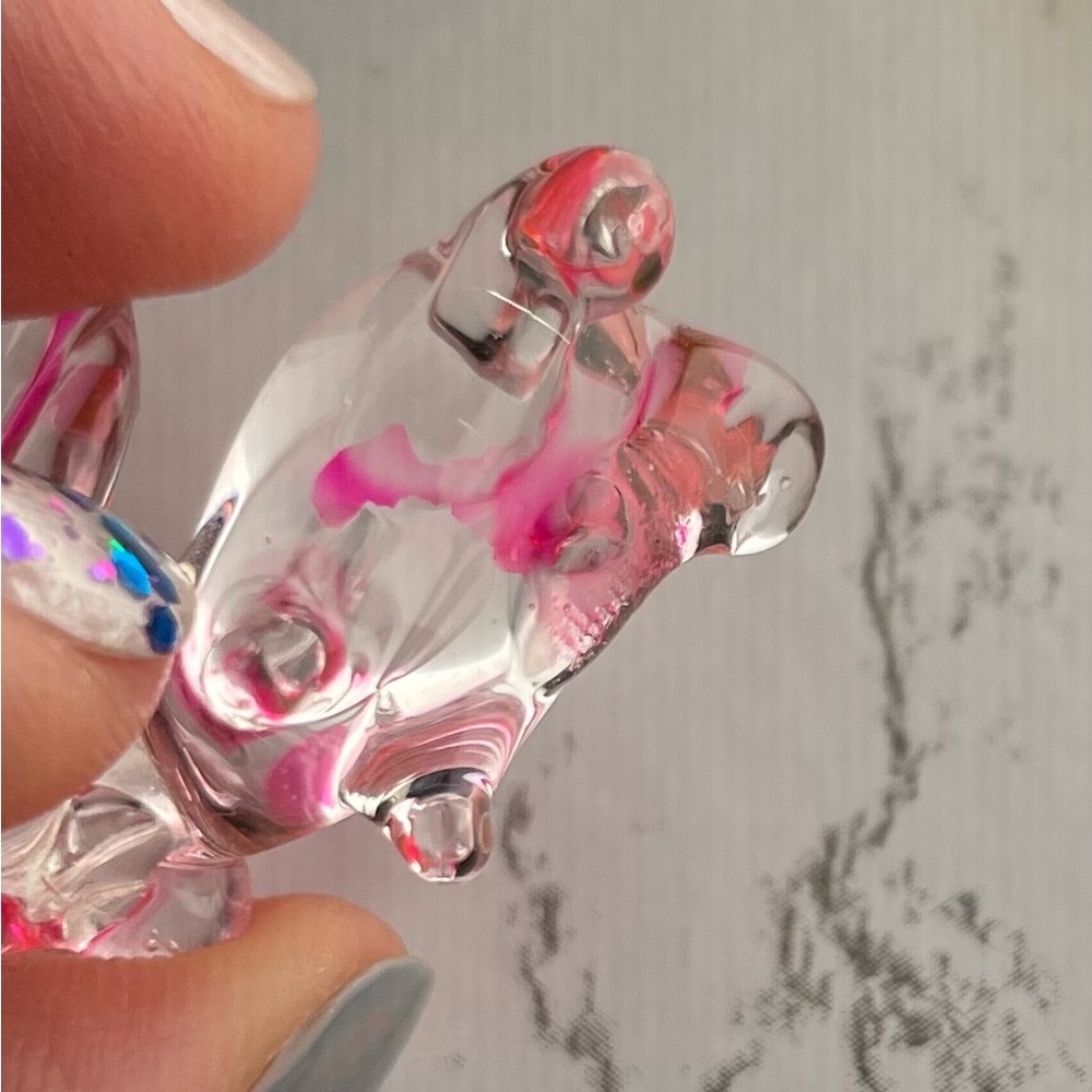 Miniature Glass Rabbit - Picture 10 of 11